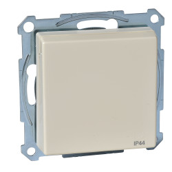 SM РОЗЕТКА SCHUKO ІР 44 З КР., БЕЖ. - зображення 1