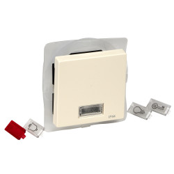 SM КЛАВІША,З ВІКОНЦ.Д-СИМВ.ІР44, БЕЖ - зображення 1