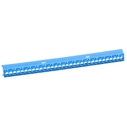 Захисна кришка, Mureva, для клемного блоку на 16, 22 та 32 виходи, синя - зображення 1