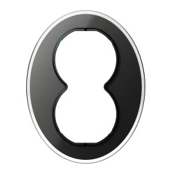 РАМКА ПОДВ.РОЗ. ЧОРН. СКЛ. - зображення 1