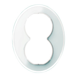 РАМКА ПОДВ.РОЗ. БІЛЕ СКЛ. - зображення 1