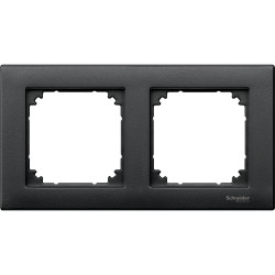 M-PLAN РАМКА, 2-ПОСТІВ АНТРАЦИТ - зображення 1