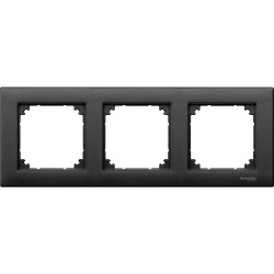 M-PLAN РАМКА, 3-ПОСТІВ АНТРАЦИТ - зображення 1