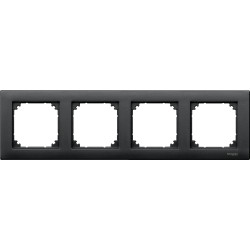 M-PLAN РАМКА, 4-ПОСТІВ АНТРАЦИТ - зображення 1