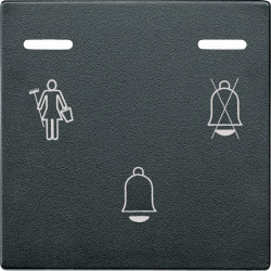 SM КНОПКА ДЗВІНКА З СВІТЛ. ІНДИК., АНТР. - зображення 1