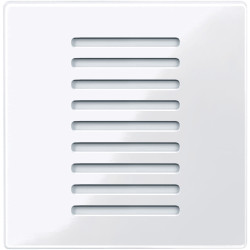 KNX ТЕРМОСТАТ БЕЗ ОРГАНІВ КЕРУВАННЯ, КІМНАТНИЙ, АКТИВНИЙ БІЛИЙ, ГЛЯНЦЕВИЙ, SYSTEM M - зображення 1