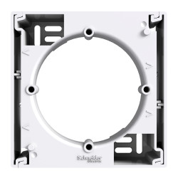 КОРОБКА ДЛЯ ЗОВНІШНЬОГО МОНТАЖУ БІЛА ASFORA - зображення 1