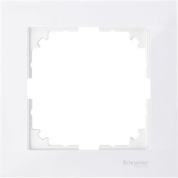 РАМКА 1 ПОСТ, ПОЛЯРНИЙ БІЛИЙ,M-PURE - зображення 1