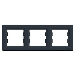 РАМКА ТРИМІСНА, ГОРИЗОНТАЛЬНА, ASFORA АНТРАЦИТ - зображення 1