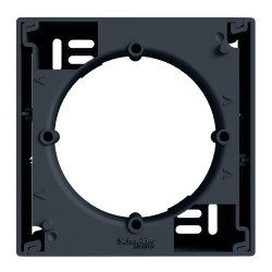 КОРОБКА ДЛЯ ЗОВНІШНЬОГО МОНТАЖУ АНТРАЦИТ ASFORA - зображення 1