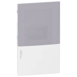 Resi9 MP ЩИТ ВРІЗНИЙ ПРОЗОРІ ДВЕРІ 2 ШИНИ 1 РЯД 4 МОДУЛІ - зображення 1