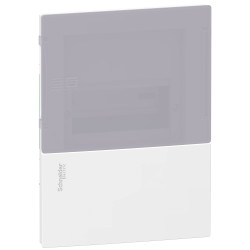 Resi9 MP ЩИТ ВРІЗНИЙ ПРОЗОРІ ДВЕРІ 2 ШИНИ 1 РЯД 6 МОДУЛІВ - зображення 1