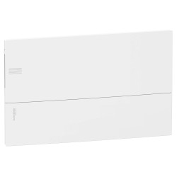 ЩИТ ВРІЗНИЙ Resi9 MP  БІЛІ ДВЕРІ 2 ШИНИ 1 РЯД 18 МОДУЛІВ - зображення 1