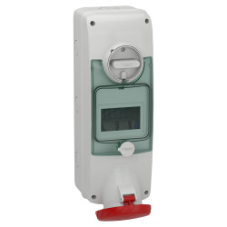 РОЗ.НАВ.З БЛОК.,DIN 63А 3Р+N+Е IP65 415В - зображення 1