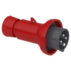 Кабельна вилка PratiKa, пряма, 16 A, 3P + E, 380-415 В AC, IP67 - зображення 1