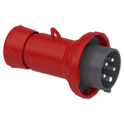 Кабельна вилка PratiKa, пряма, 16 A, 3P + N + E, 380-415 В AC, IP67 - зображення 1