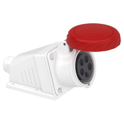 НАСТІН.РОЗ-КА ГВИНТ 16А 3P+N+E IP67 380В - зображення 1