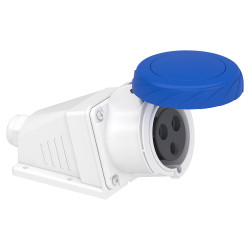 НАСТІН.РОЗ-КА ГВИНТ 32А 2P+E IP67 250В - зображення 1