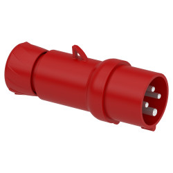 КАБ.РОЗЕТКА, ГВИНТ 16А 3P+E IP44 380В - зображення 1