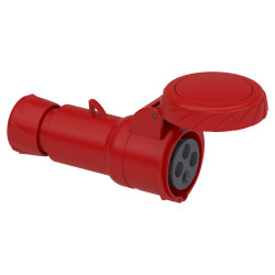 КАБ.РОЗЕТКА, ШВИД.16А 3P+E IP67 380В - зображення 1