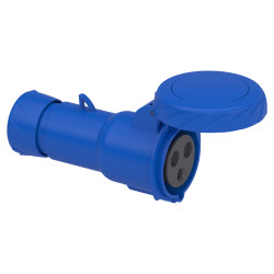 КАБ.РОЗЕТКА, ШВИД.32А 2P+E IP67 250В - зображення 1