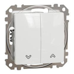 Вимикач для жалюзі Білий Sedna Design - зображення 1