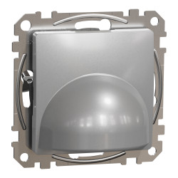 Розетка для вводу кабеля Алюміній Sedna Design - зображення 1