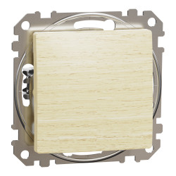Одноклавішний вимикач Береза Sedna Elements - зображення 1