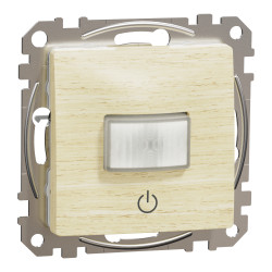 Датчик руху з вимикачем 160°, 10A, Береза Sedna Elements - зображення 1