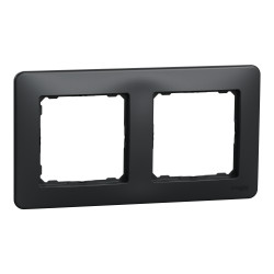 Рамка 2-постова Чорний Sedna Design - зображення 1