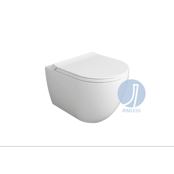 Унітаз підвісний Vignoni XS Rimless з кришкою soft-close VI28-F85