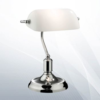 Настольная лампа LAWYER TL1 CROMO (045047), IDEAL LUX - зображення 1