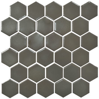 Мозаика H 6020 Hexagon Dark Grey 295×295x9 Котто Керамика - зображення 1