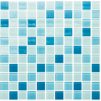 Мозаїка GM 4018 C3 Blue D-Blue M-Blue W 300x300x4 Котто Кераміка - зображення 1