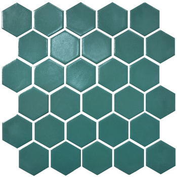Мозаика H 6017 Hexagon Aqvamarine 295×295x9 Котто Керамика - зображення 1