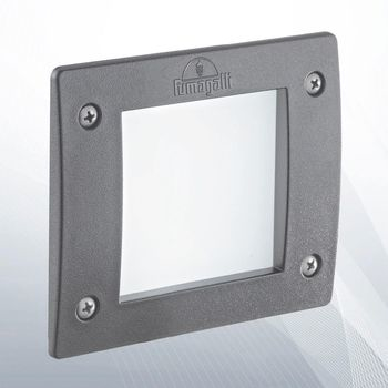 Світильник вуличний LETI PT1 SQUARE GRIGIO (096599), IDEAL LUX - зображення 1