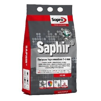 Затирка для швов Sopro Saphir 9524А черный №90 (2 кг) - зображення 1