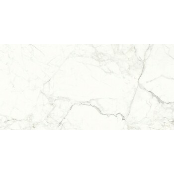 Плитка керамогранітна GPT1006 Calacatta Mild White RECT 598x1198x8 Cersanit - зображення 1