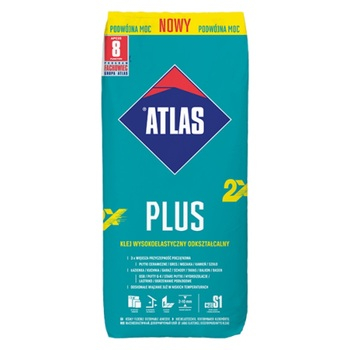 Клей для плитки Atlas Plus (25 кг) - зображення 1