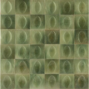 Плитка настенная R8GV Gleeze Giada Egg STR 100x100x12,5 Ragno - зображення 1