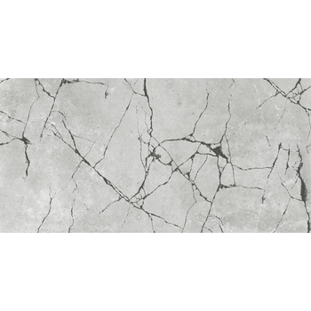 Плитка керамогранітна Crackle Темно-сірий 600x1200x8 Intercerama - зображення 1