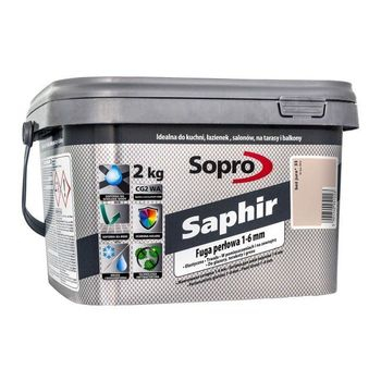 Затирка для швів Sopro Saphir 9512 беж юрський №33 (2 кг) - зображення 1