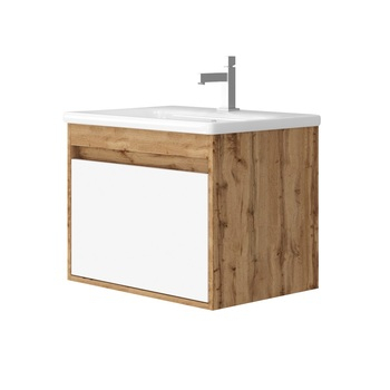 Шафка з умивальником Malta Mlt-65 дуб вотан Juventa - зображення 1