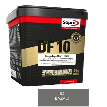 Затирка для швів Sopro DF 10 1073 базальт №64 (5 кг) - зображення 1