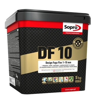 Затирка для швів Sopro DF 10 1080 темно-сіра №70 (5 кг) - зображення 1