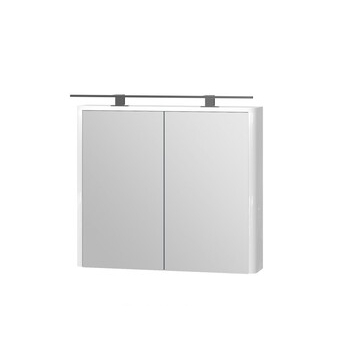 Шафка-дзеркало Livorno LvrMC-80 білий Juventa - зображення 1