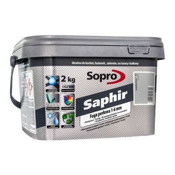 Затирка для швів Sopro Saphir 9513 манхеттен №77 (2 кг) - зображення 1