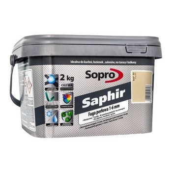 Затирка для швов Sopro Saphir 9517 бежевая №32 (2 кг) - зображення 1