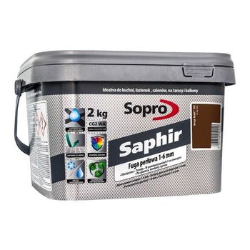 Затирка для швів Sopro Saphir 9522 коричневий балі №59 (2 кг) - зображення 1