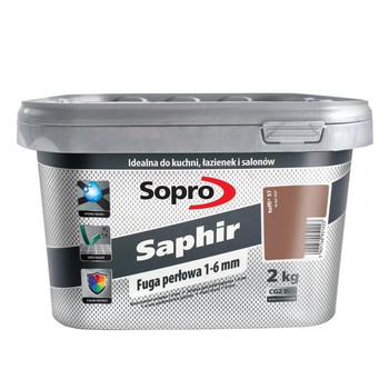 Затирка для швов Sopro Saphir 9507 тоффи №57 (2 кг) - зображення 1